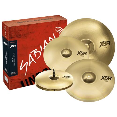 Sabian XSR Performance Set w/free 18″